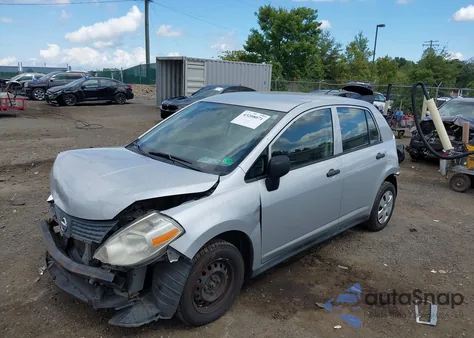 2009 Nissan Versa 1.6 из США, поврежденный, VIN 3N1CC11E69L459394